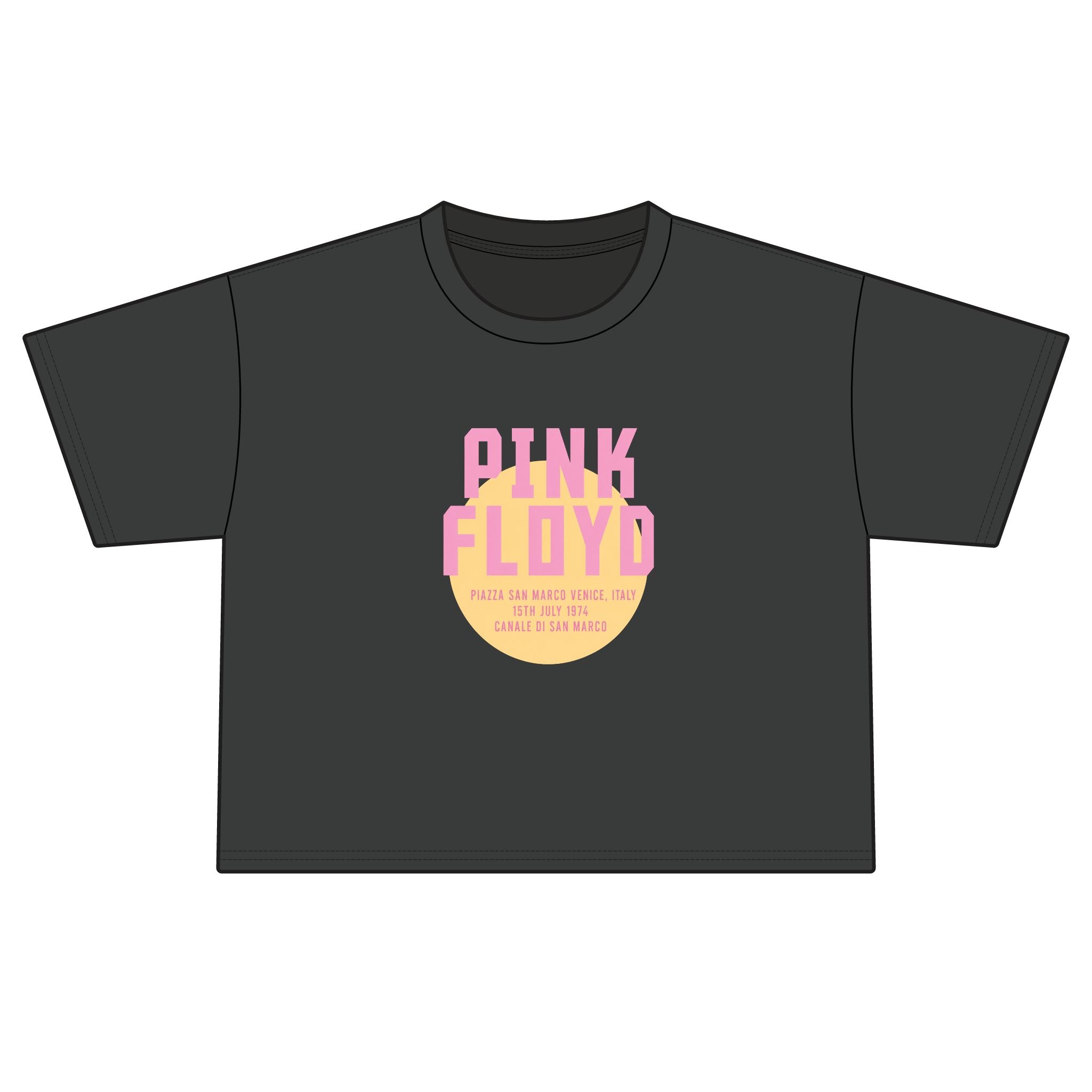 Pink Floyd Retro Sunset Boxy Tee