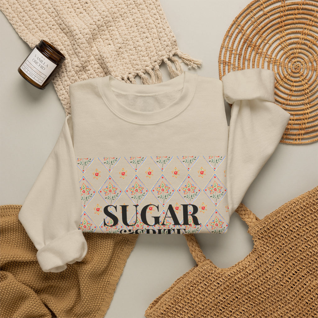 Sugar Floral Crewneck Sweatshirt