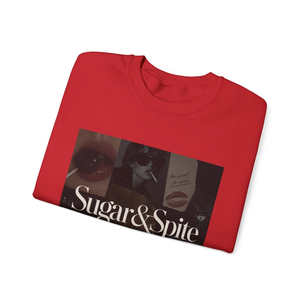 Sugar & Spice Graphic Sweatshirt — Vintage Collage Crewneck