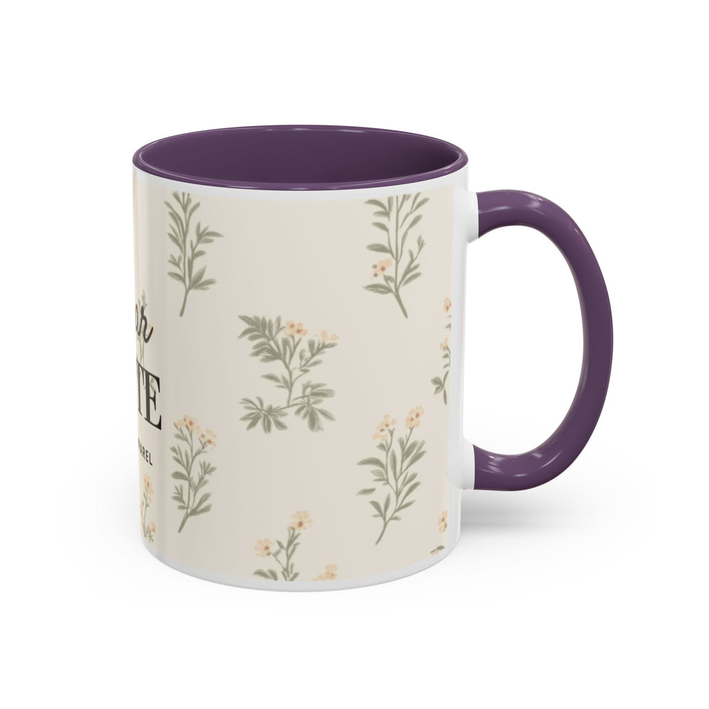 Sugar & Spite Floral Coffee Mug — Accent 11/15oz