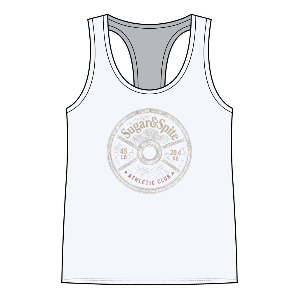Sugar & Spice Athletic Club Racerback Tank - Women's Fitness Tank Top