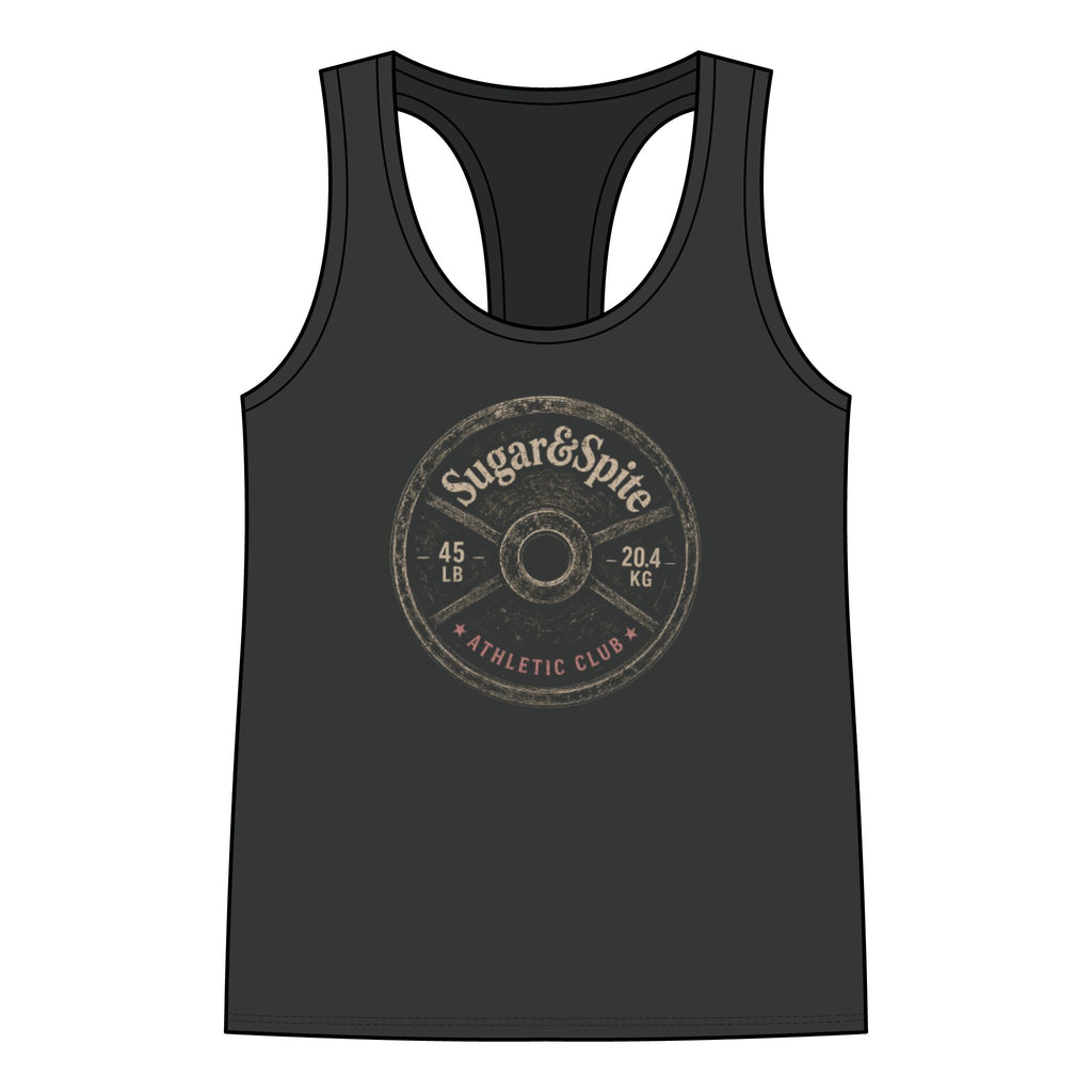 Sugar & Spice Athletic Club Racerback Tank - Women's Fitness Tank Top