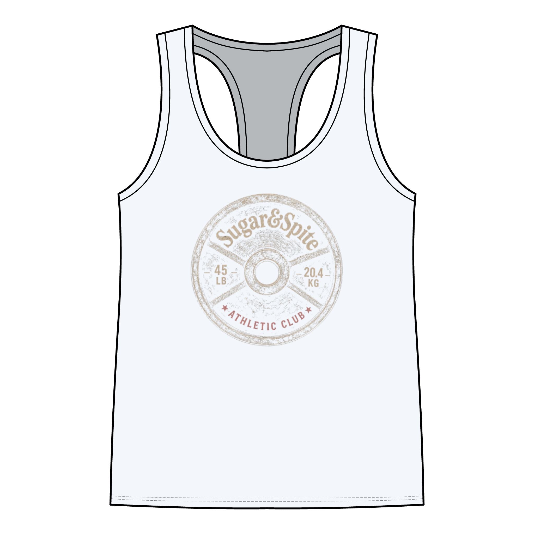 Sugar & Spite Athletic Club Racerback Tank