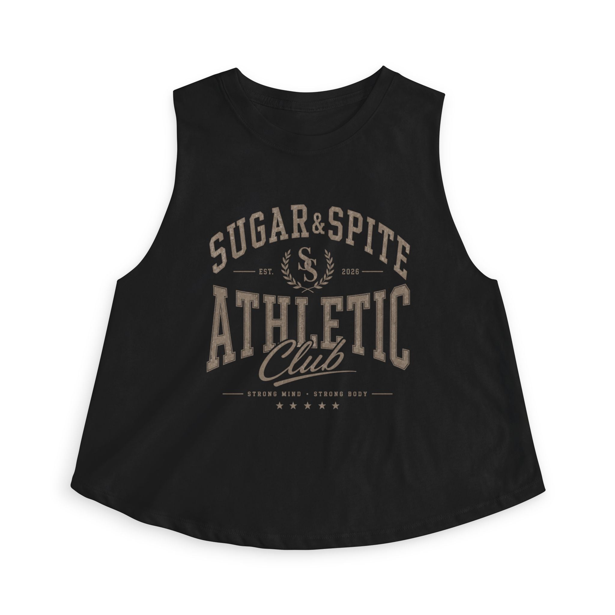 Women's Sugar&Spice Gym Crop Top