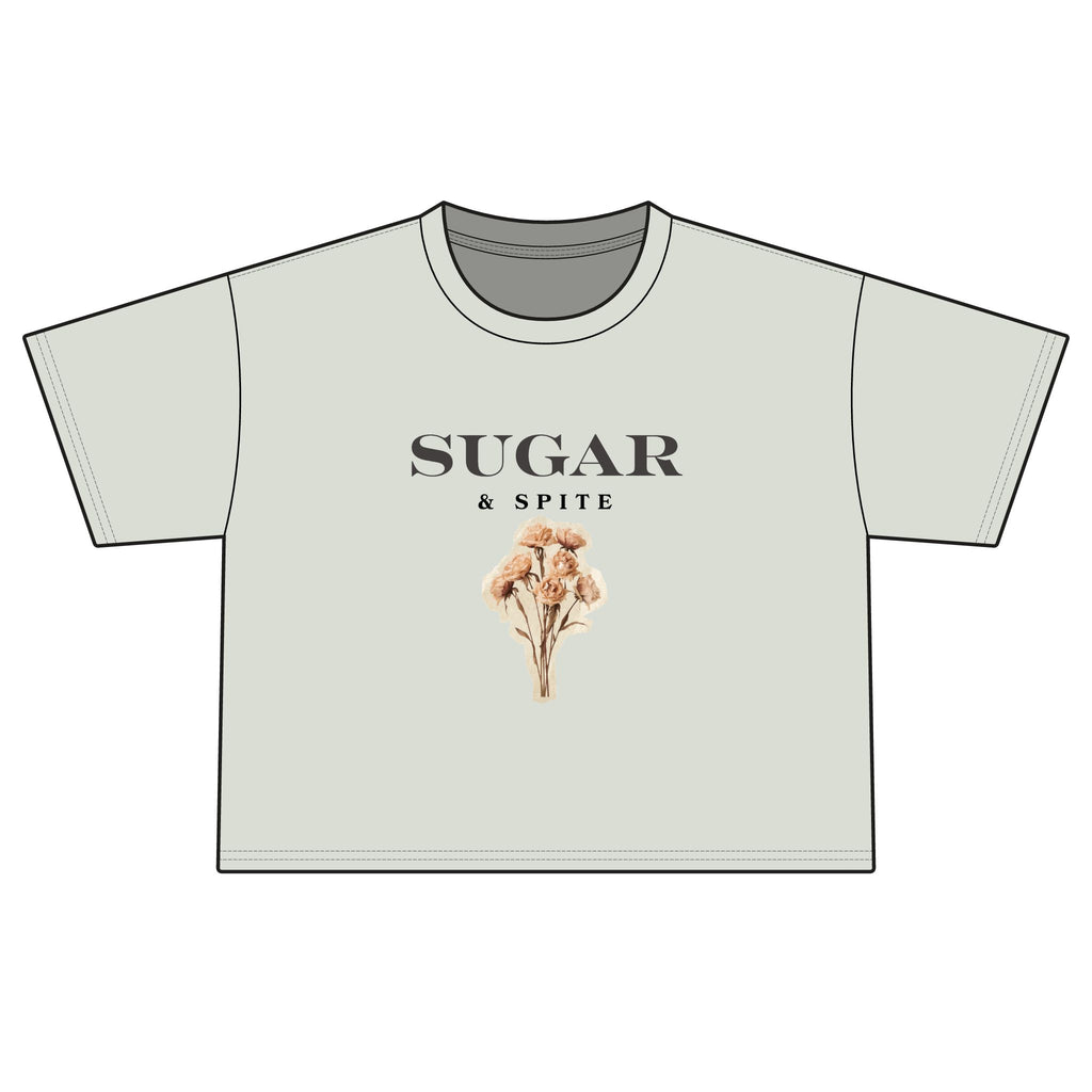 Sugar & Spite Floral Boxy Tee
