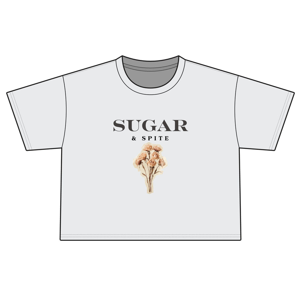 Sugar & Spite Floral Boxy Tee