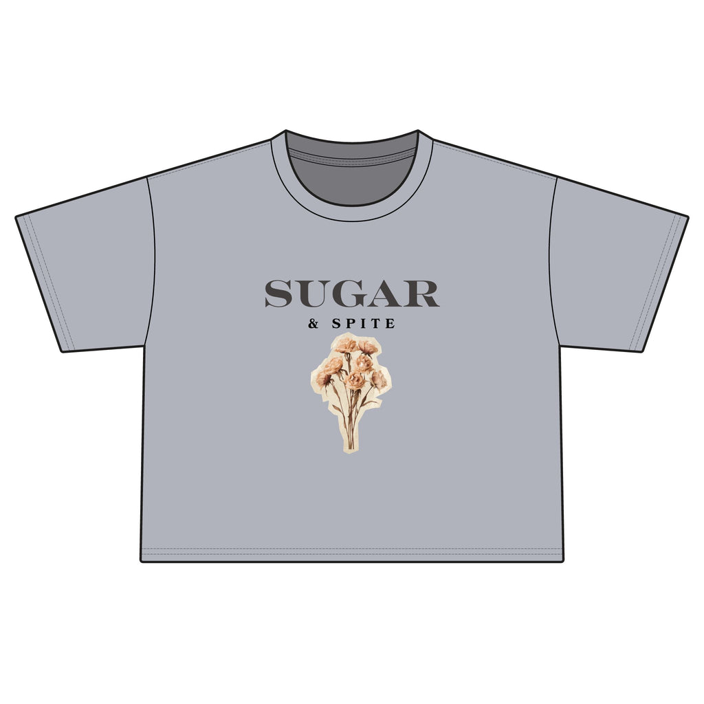 Sugar & Spite Floral Boxy Tee