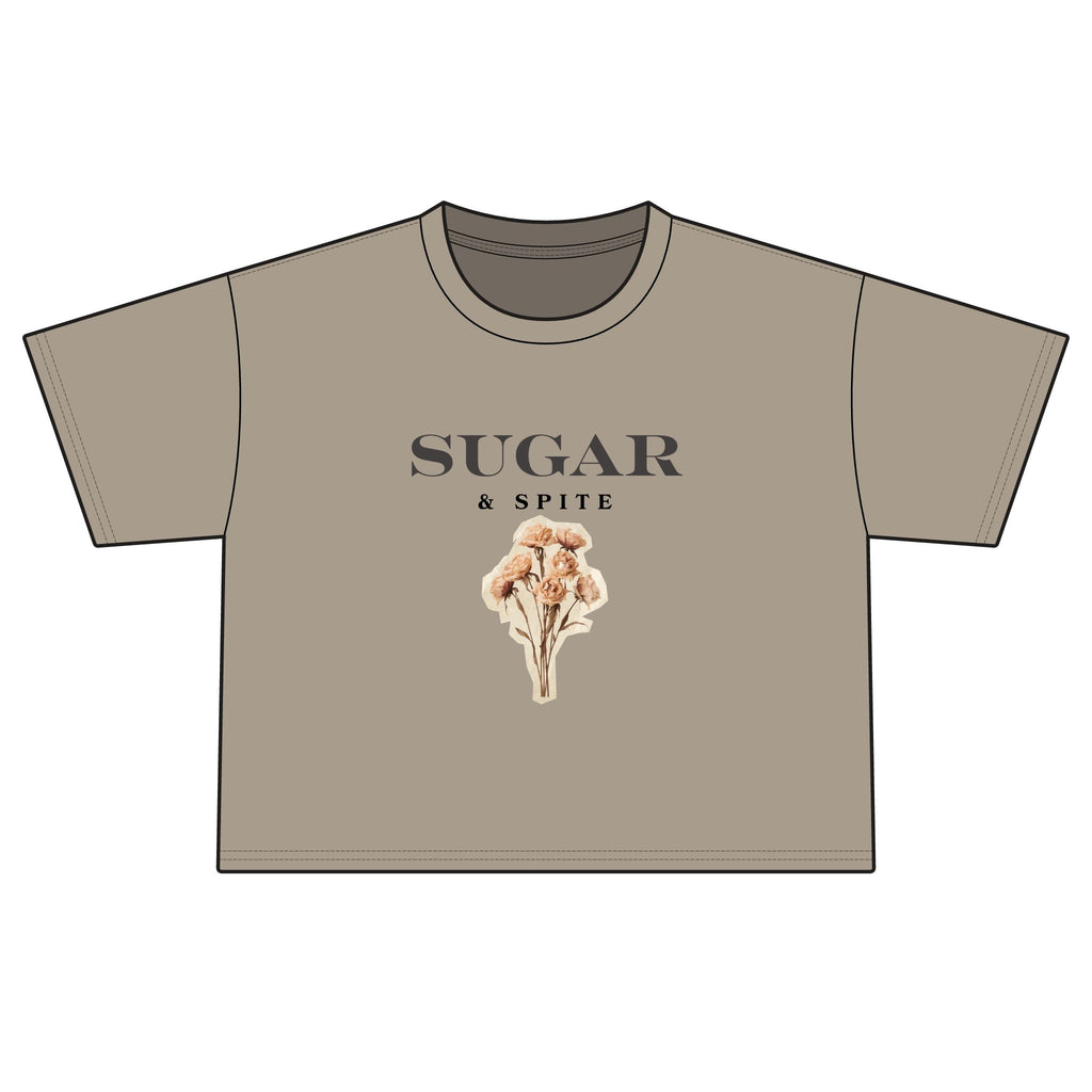 Sugar & Spite Floral Boxy Tee