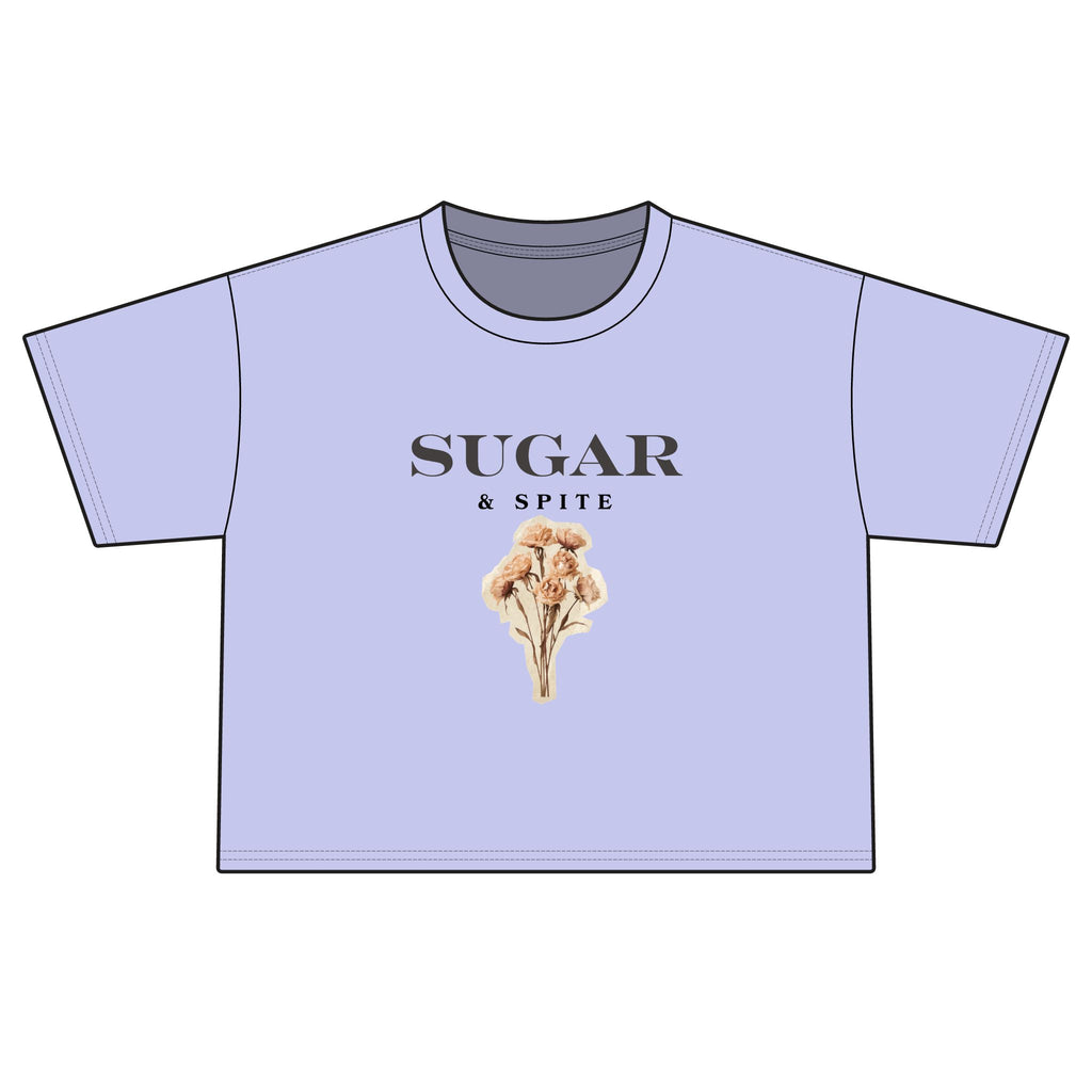 Sugar & Spite Floral Boxy Tee
