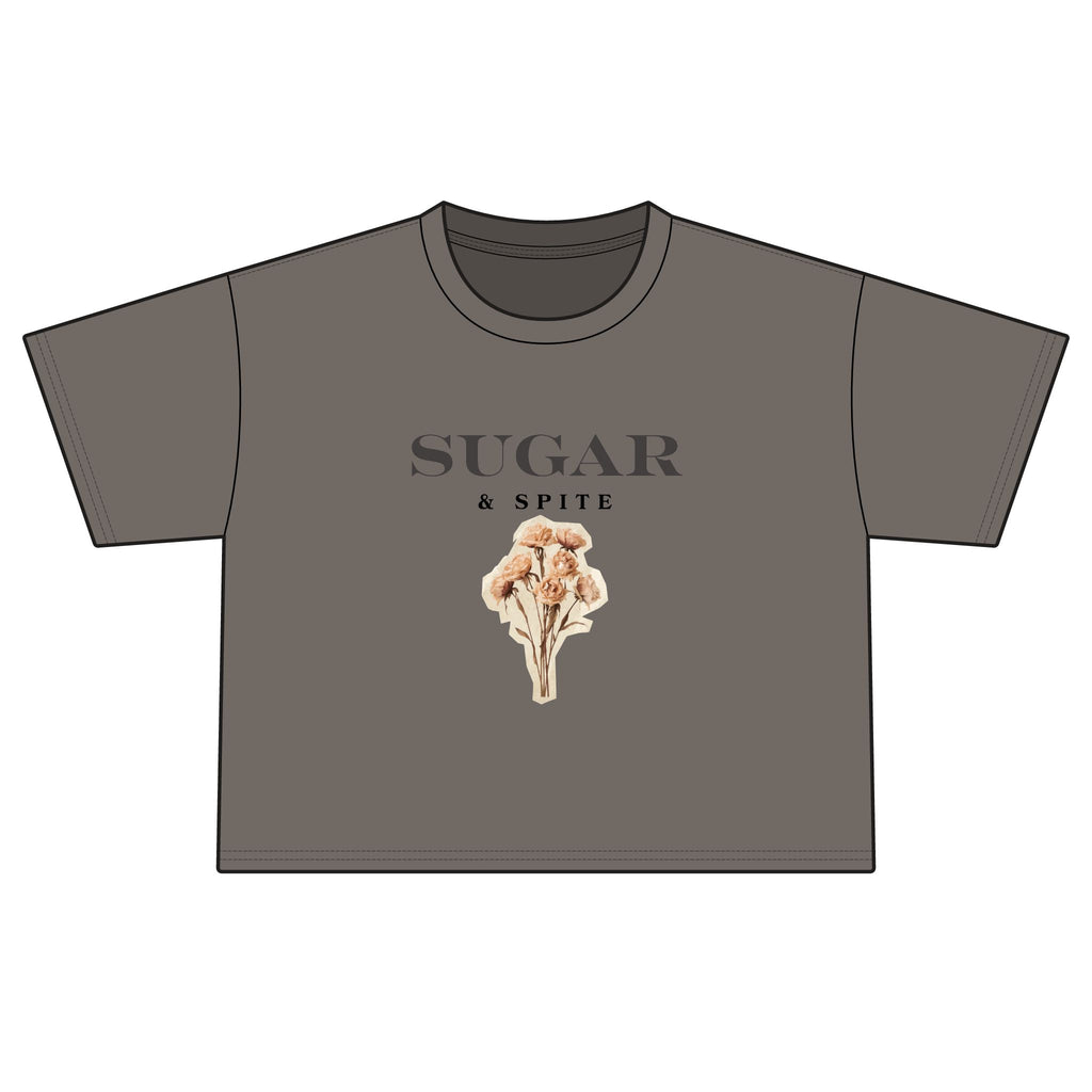 Sugar & Spite Floral Boxy Tee