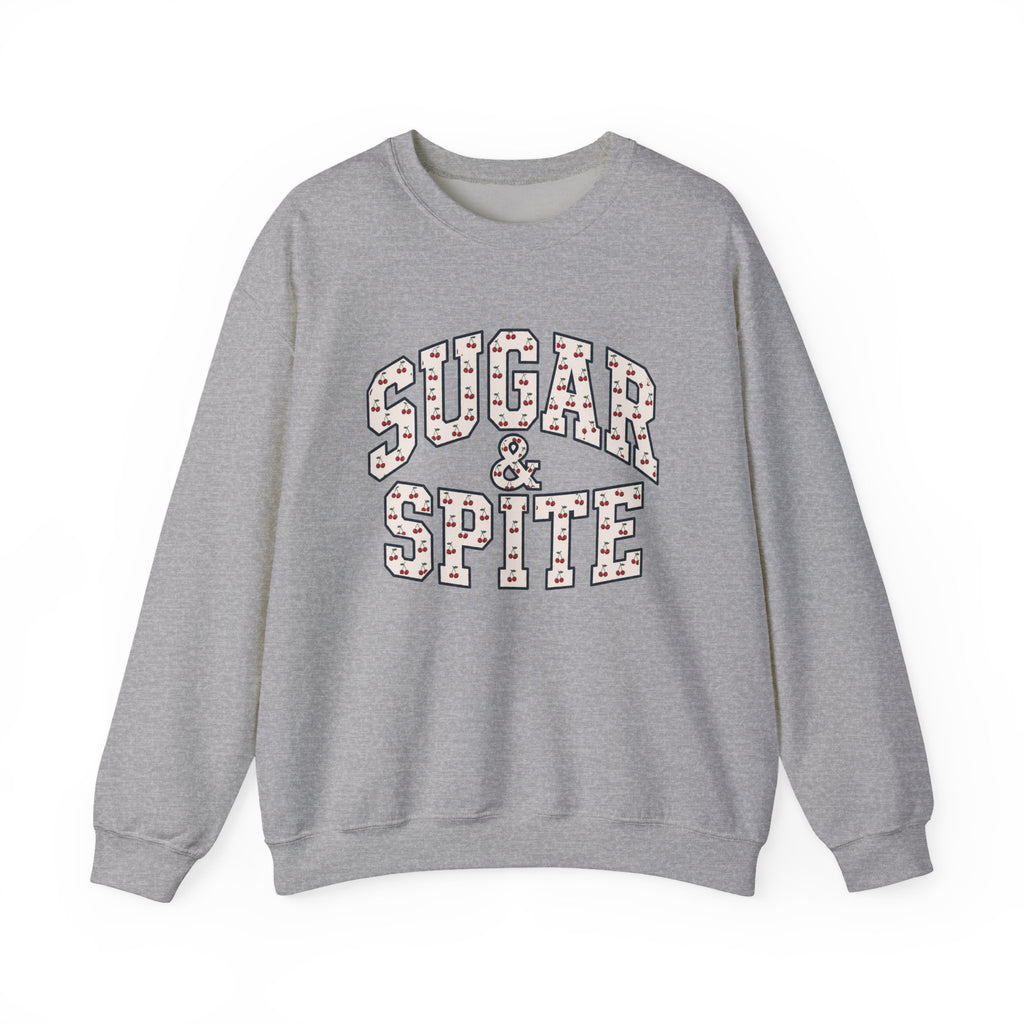 Sugar & Spite Candy Letter Varsity Logo Sweatshirt