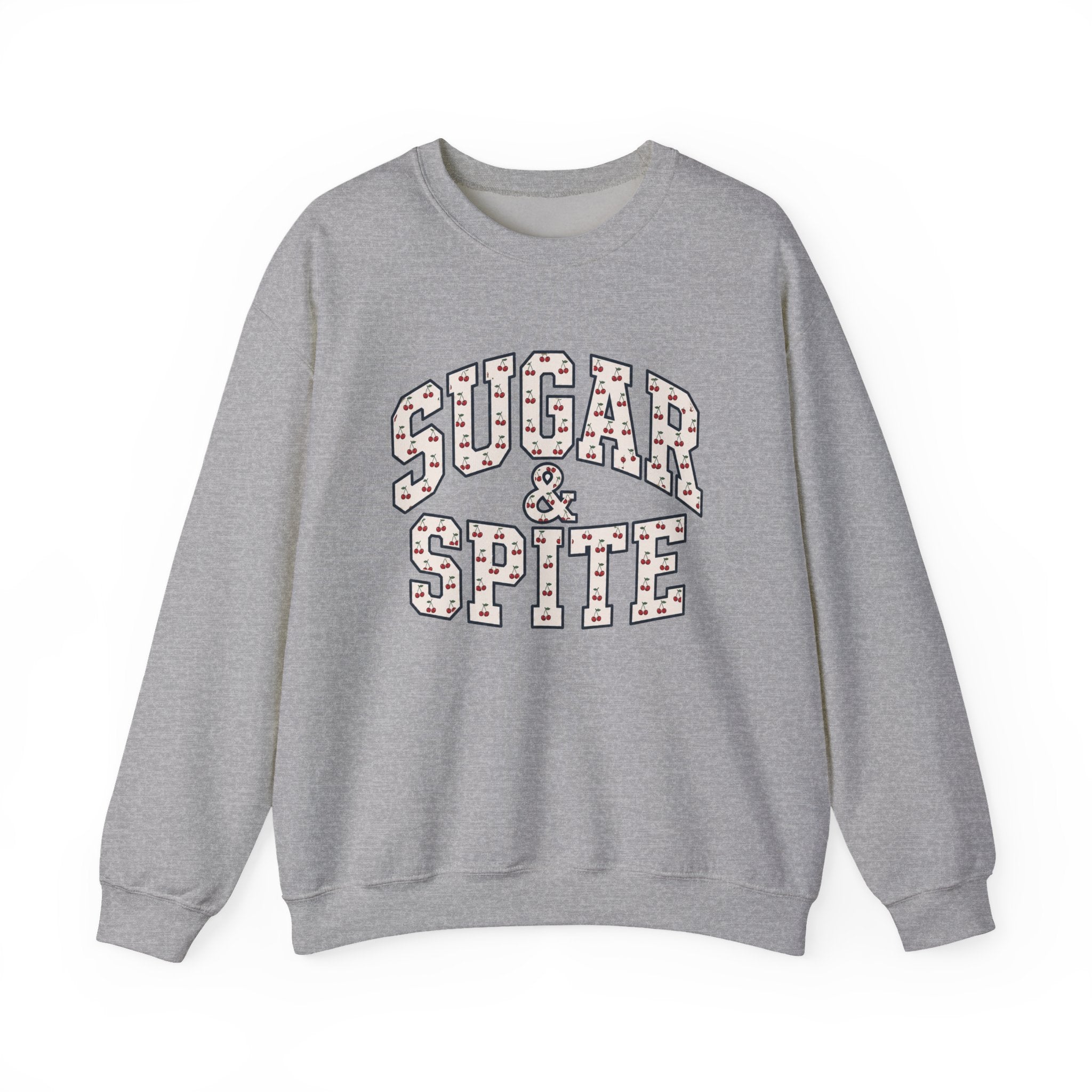 Sugar & Spite Candy Letter Varsity Logo Sweatshirt