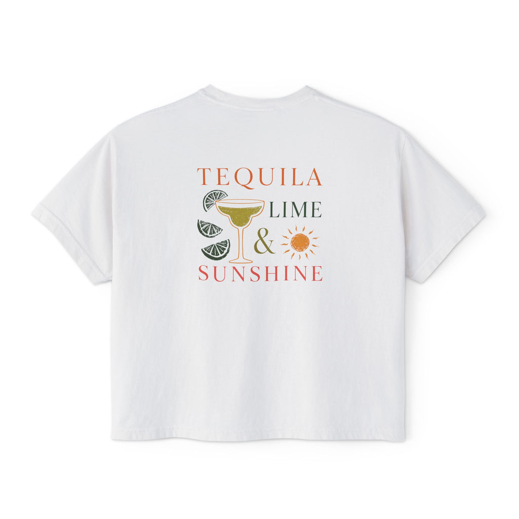 Tequila Lime & Sunshine Women's Boxy Tee