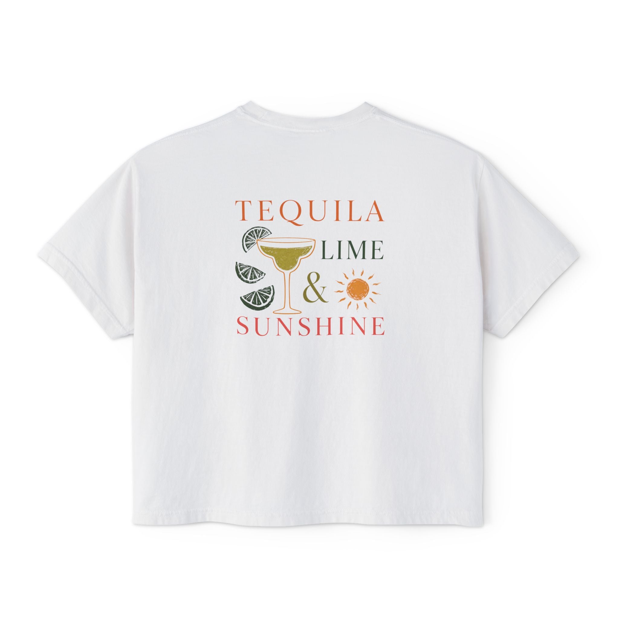 Tequila Lime & Sunshine Women's Boxy Tee