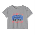 Dolce Vita By The Sea Crop Top — Women's Beach Festival Tee