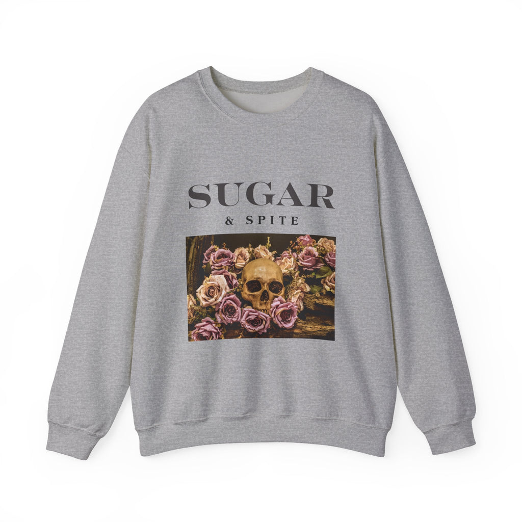 Sugar & Spite Skull Crewneck Sweatshirt