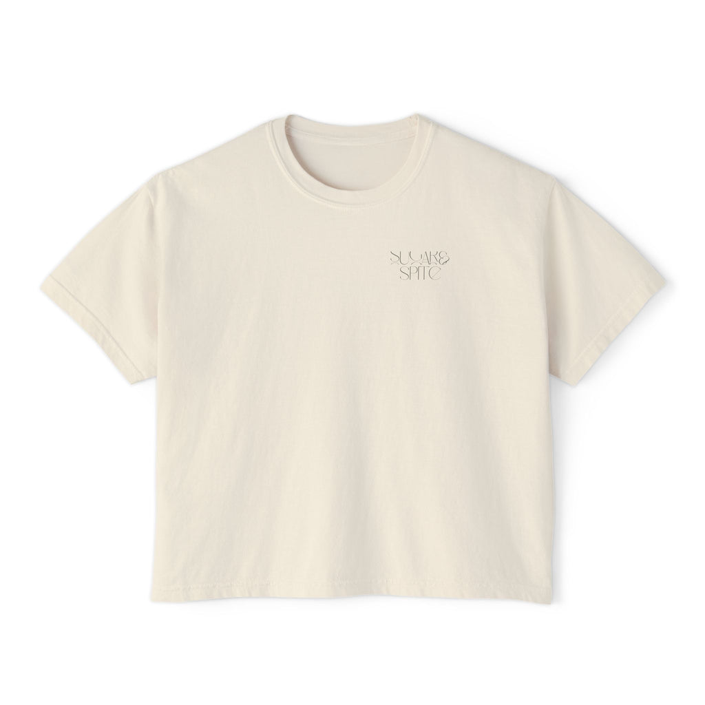 Capri La Dolce Vita graphic Tee | Boxy Women’s Shirt