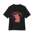 Cowgirl Silhouette Tee | Western Hat Cowgirl Graphic Shirt