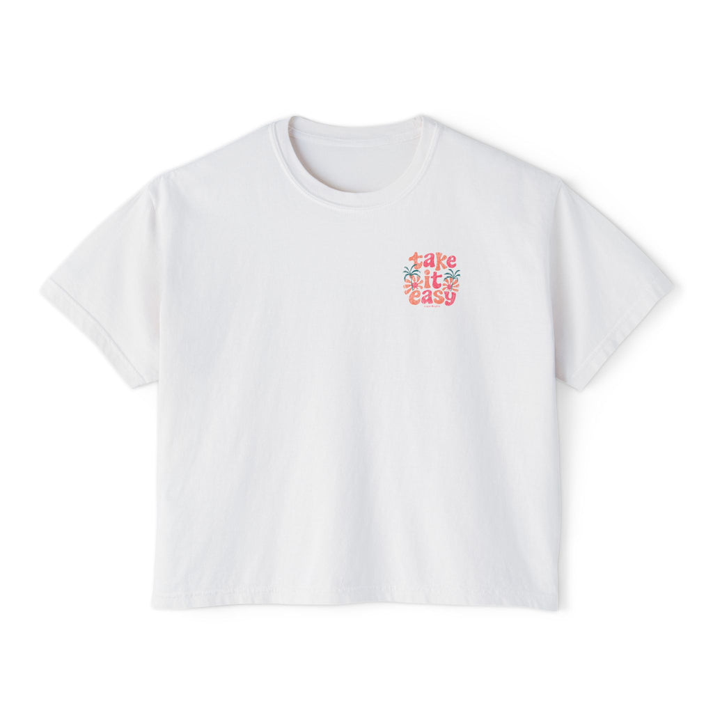 Take It Easy Women's Boxy Tee