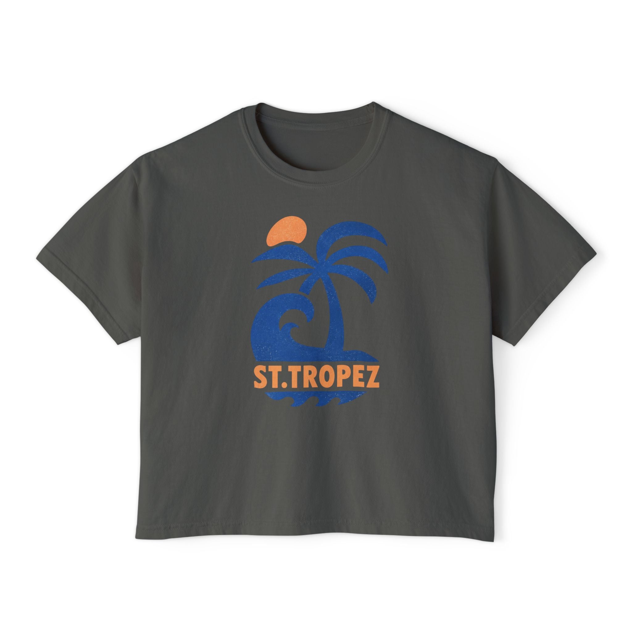 St. Tropez Palm Wave Boxy Tee