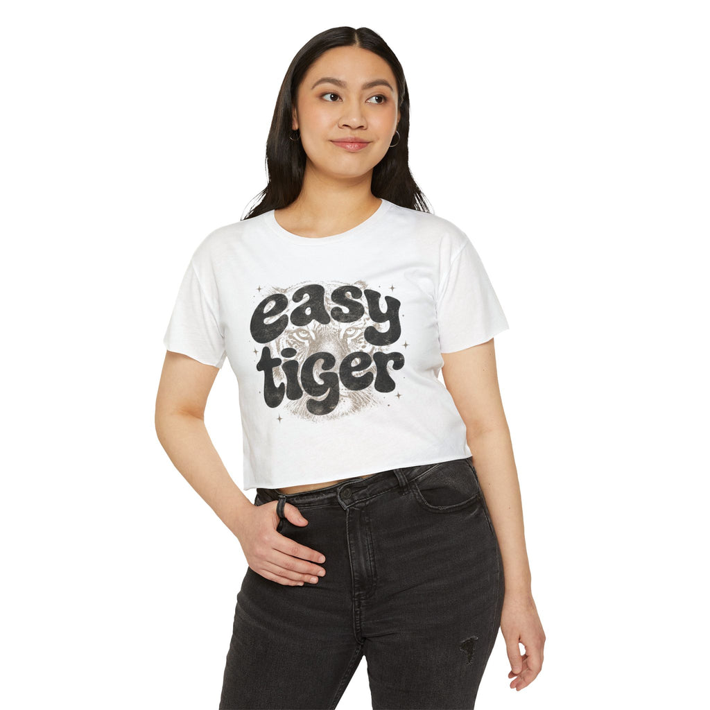 Women's Easy Tiger Crop Top