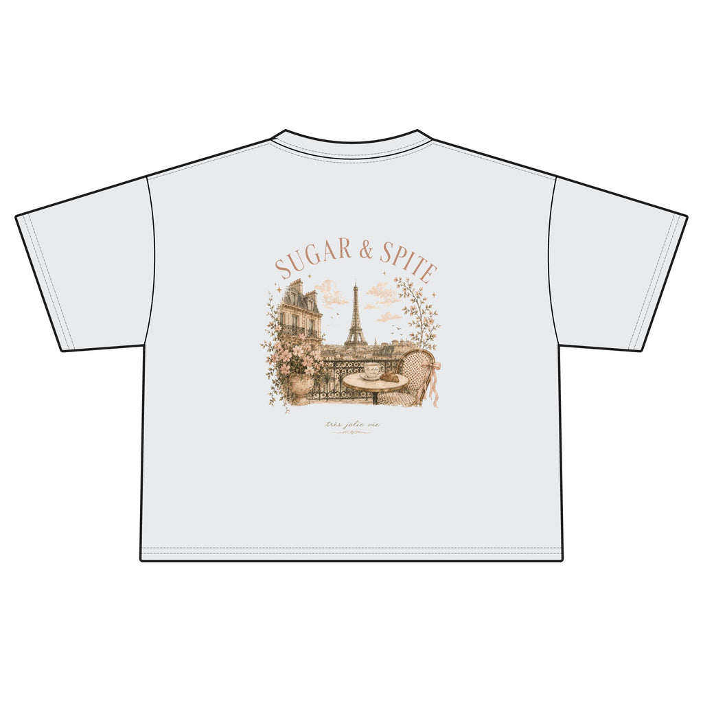 Paris Vintage 'Sugar & Spite' Graphic Boxy Tee