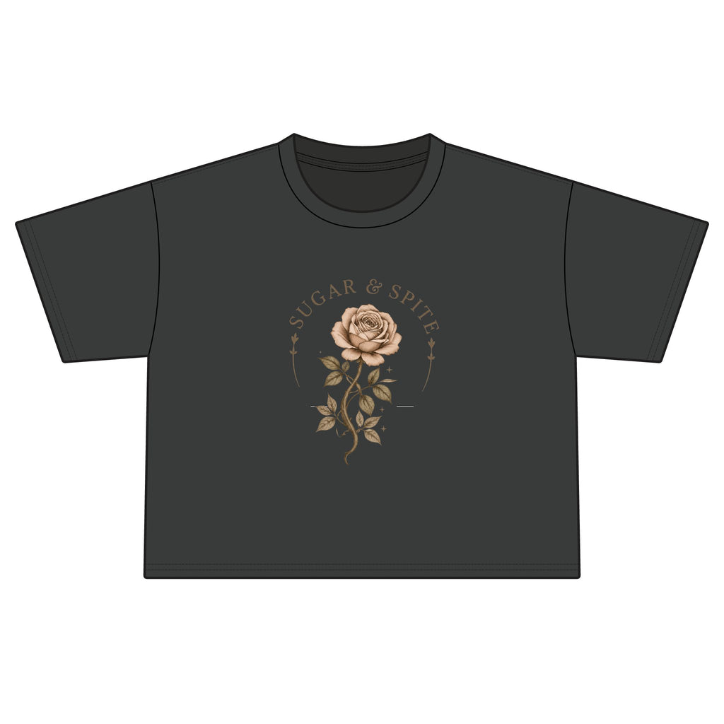 Sugar & Spite Rose Boxy Tee