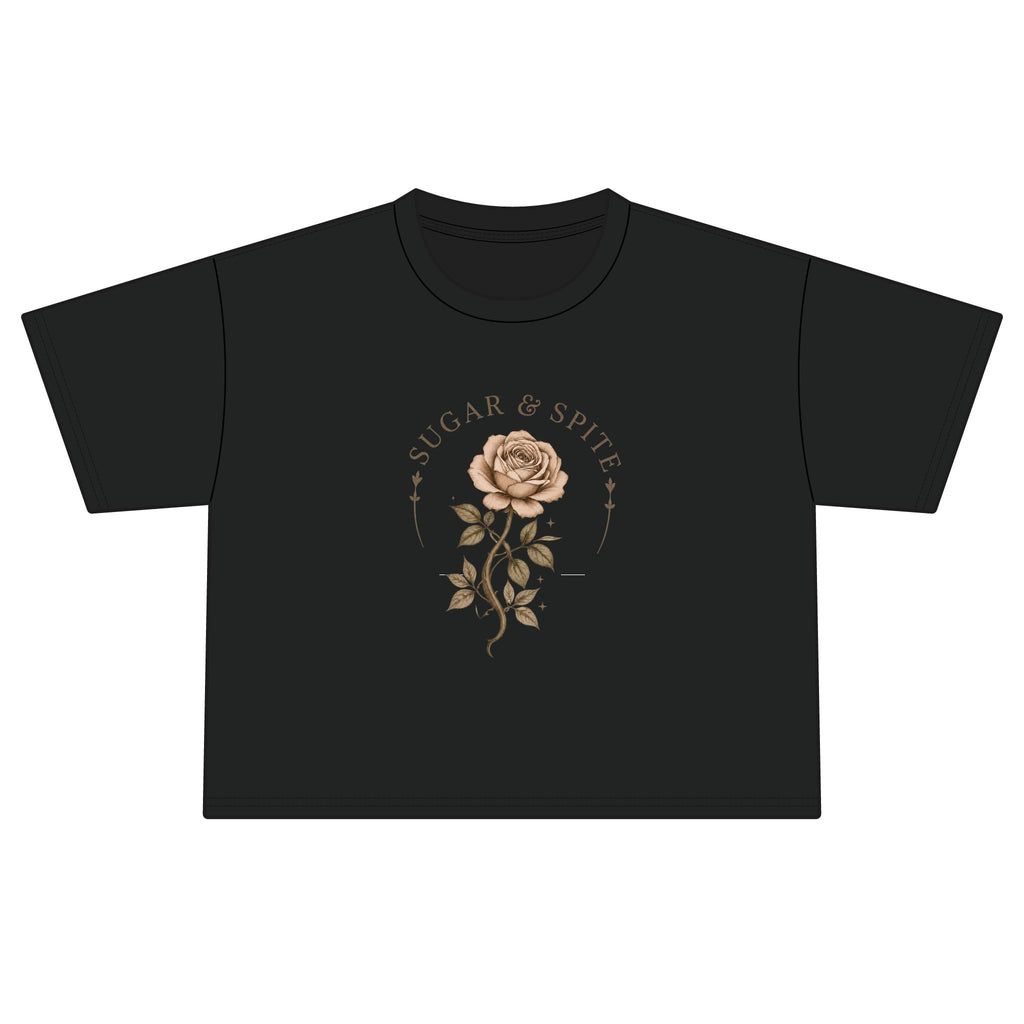 Sugar & Spite Rose Boxy Tee