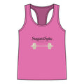 Sugar & Spice Barbell Racerback Tank – Women's Fitness Gym Tank Top