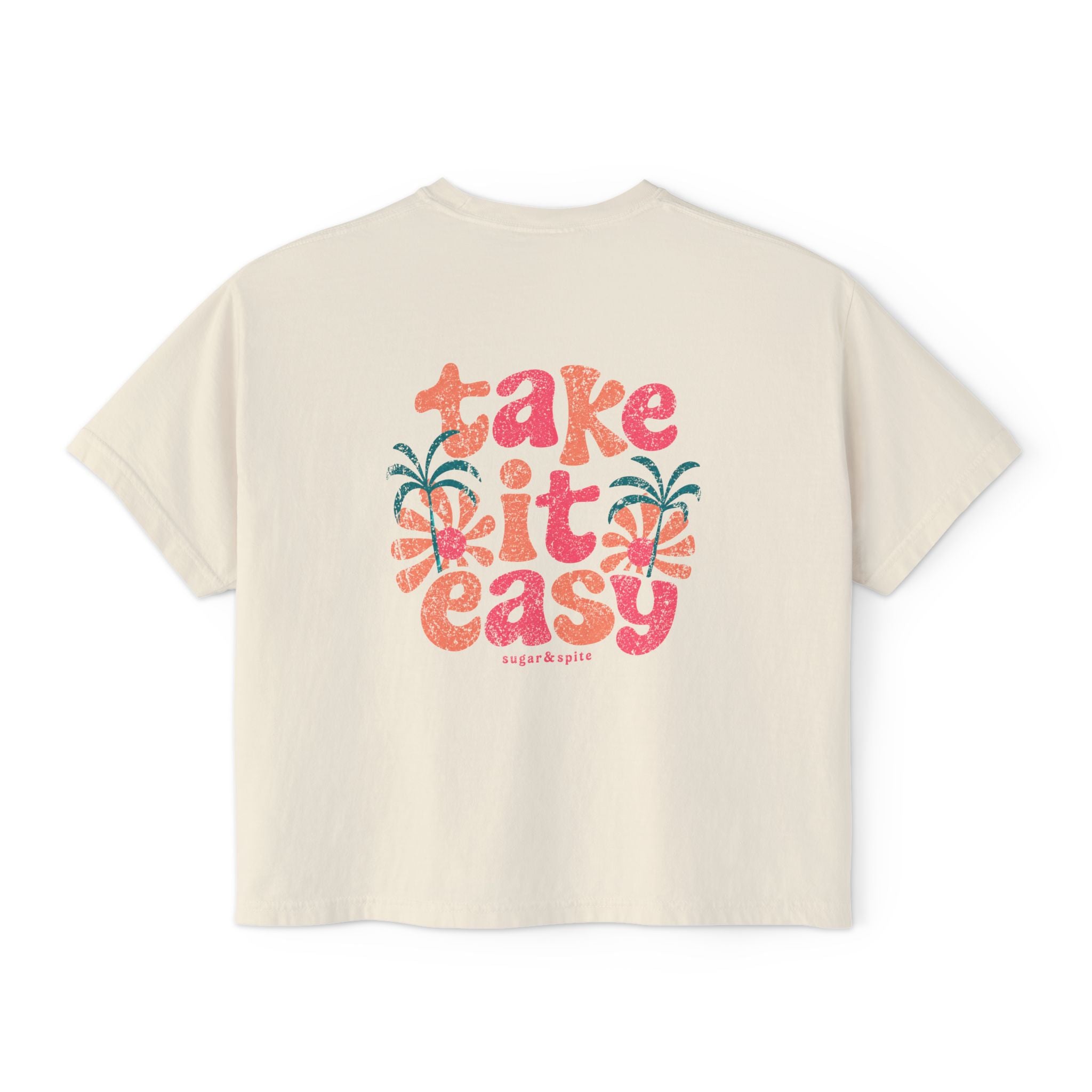 Take It Easy Women's Boxy Tee