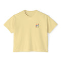 Mediterranean Sunset Graphic Boxy Tee