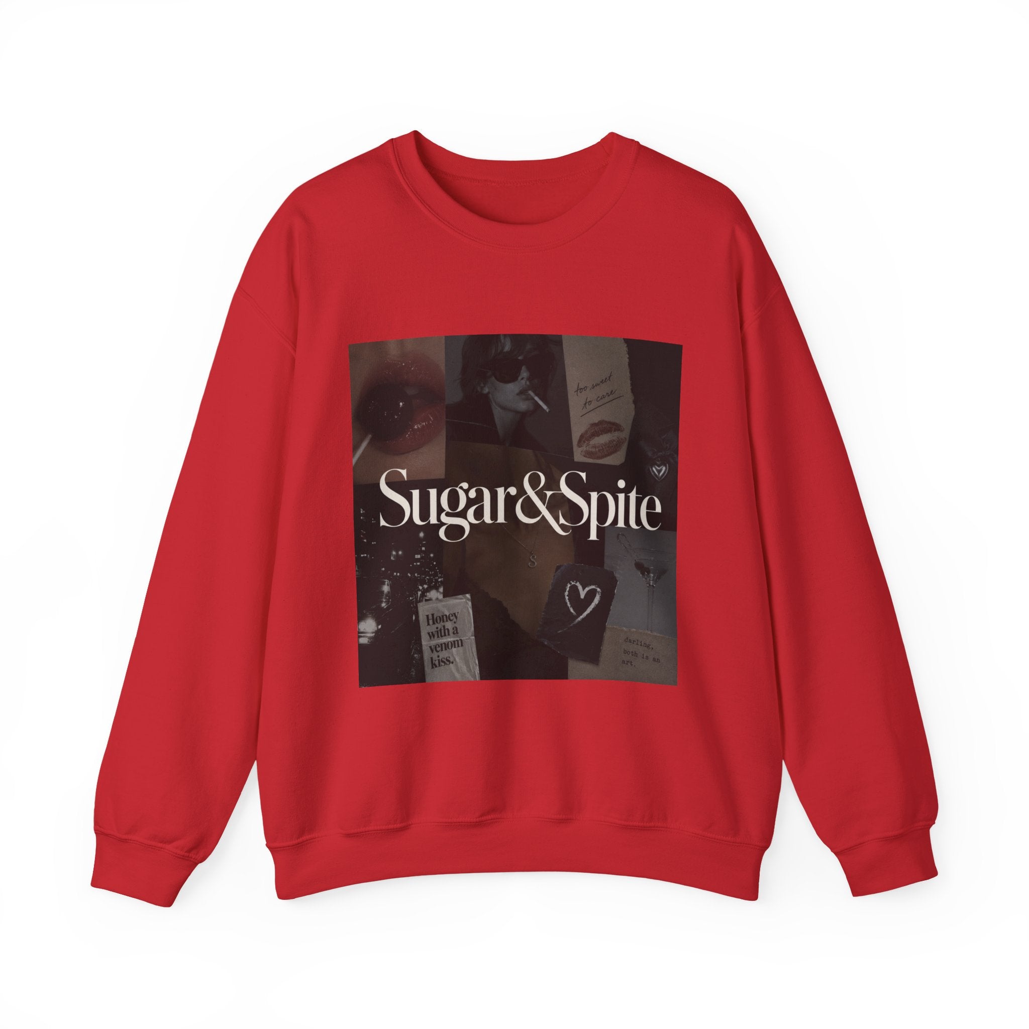 Sugar & Spite Vintage Collage Crewneck