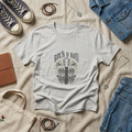 Rock N Roll Guitar & Roses Women's Boxy Tee