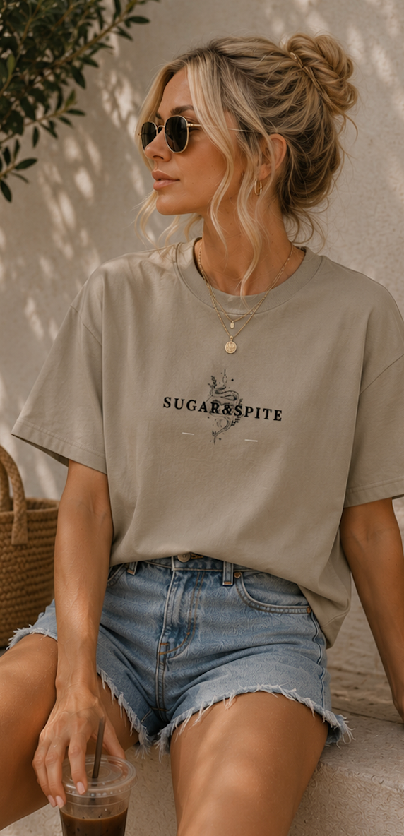 Sugar & Spite Signature Boxy Tee