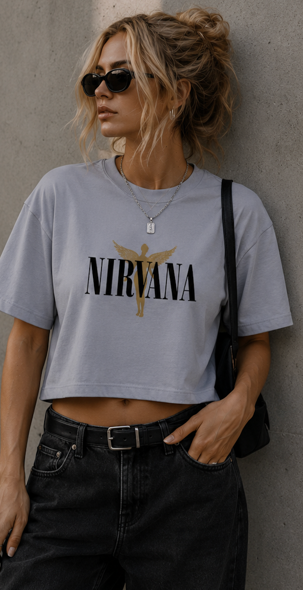 Nirvana Boxy Tee