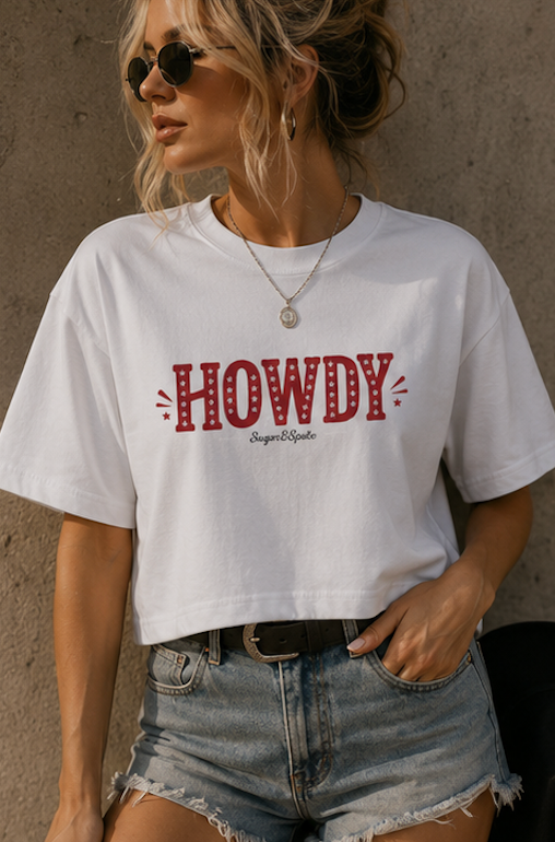 Howdy Boxy Tee