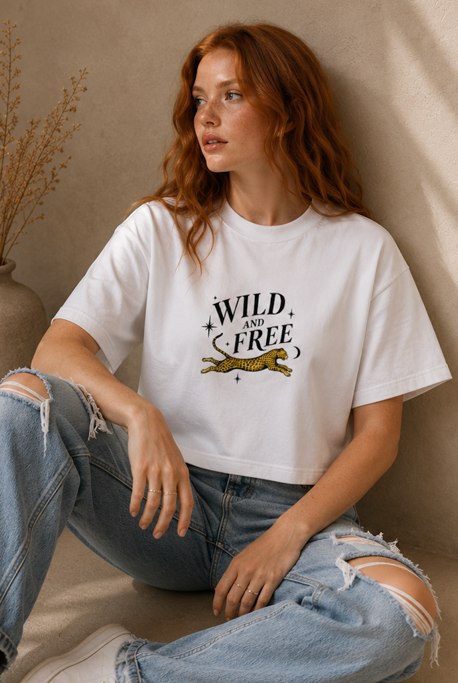 Wild and Free Boxy Tee