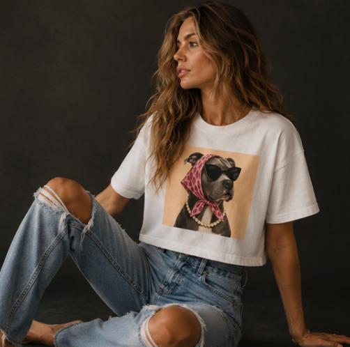 Iconic Dog Boxy Tee