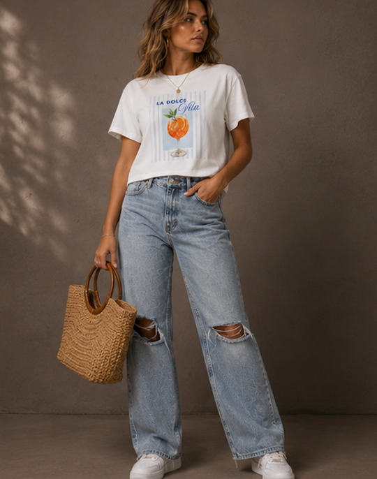 La Dolce Vita Crop Top