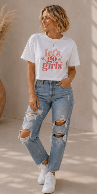 Let’s Go Girls Boxy Tee