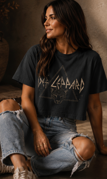 Vintage Band Boxy T-Shirt