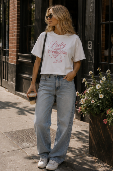 Pretty Little Breakdown Boxy Tee