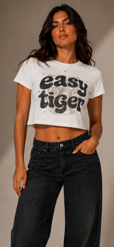 Easy Tiger Women's Crop Top