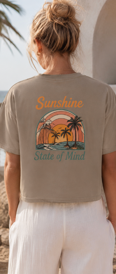 Sunshine State of Mind Boxy Tee