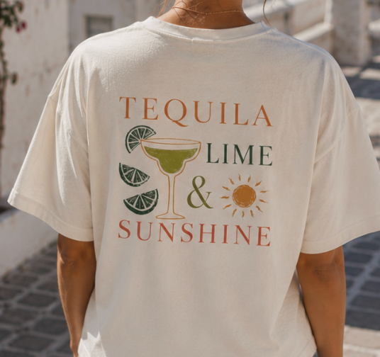 Tequila Lime & Sunshine Women's Boxy Tee