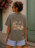 Paris Vintage 'Sugar & Spite' Graphic Boxy Tee