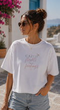 Catch Flights Not Feelings Boxy Tee