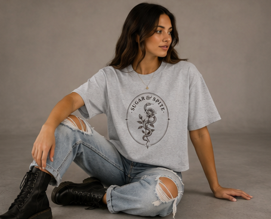 Sugar & Spice Signature Logo Boxy Tee
