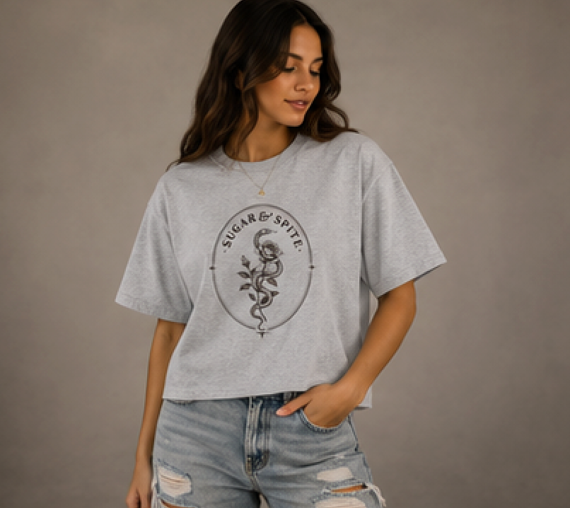 Sugar & Spice Signature Logo Boxy Tee