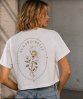 Signature Floral Snake Graphic Boxy Tee